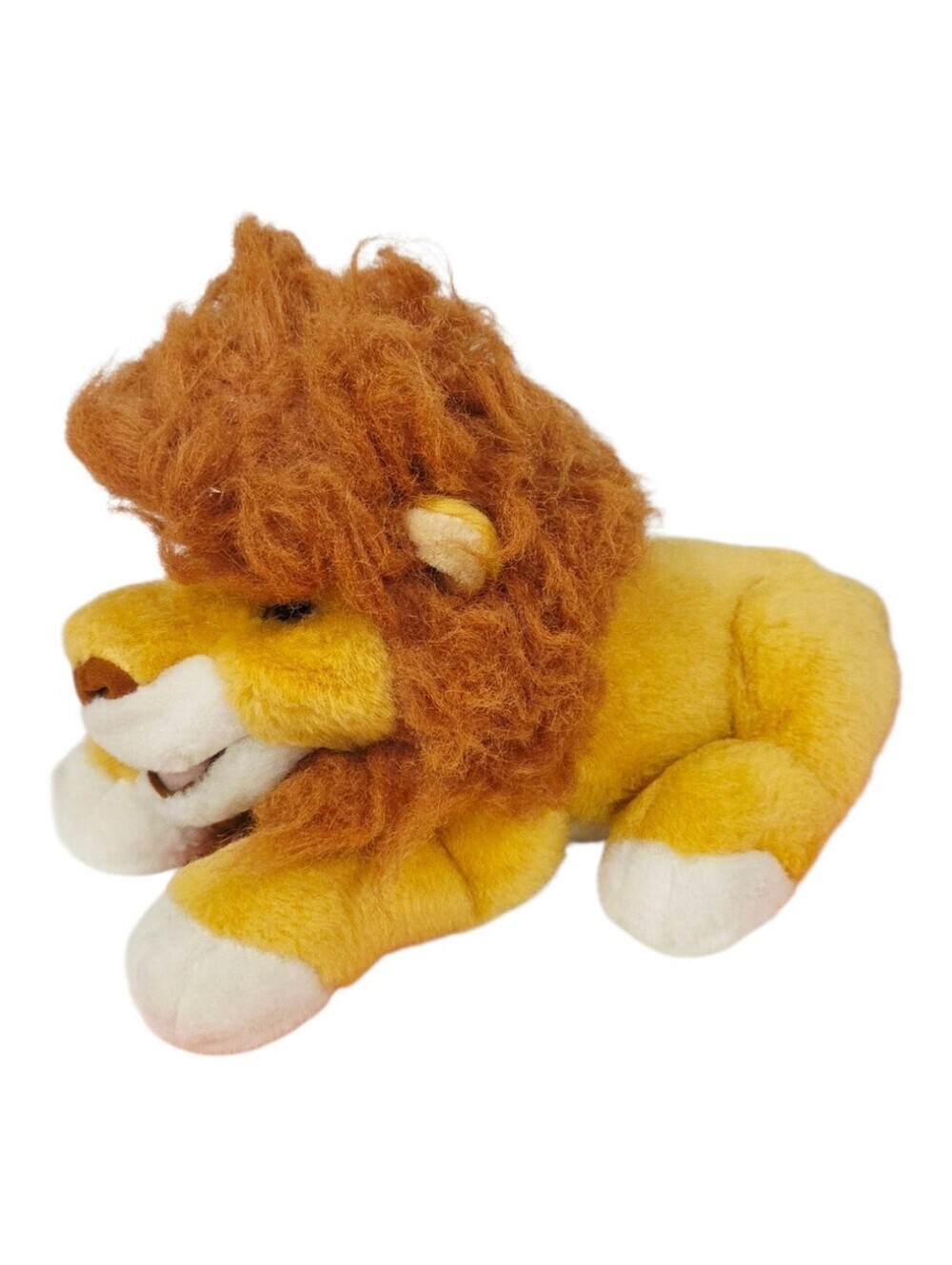 Vintage Disney Lion King Mufasa roaring hand puppet 1993